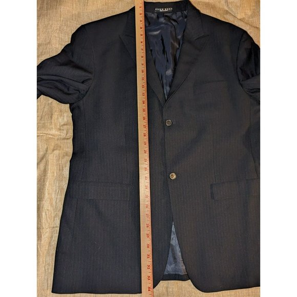 Hugo Boss Men's Single Breasted Black Blazer Virgin Wool 46R Lancaster/Smart - Picture 5 of 9
